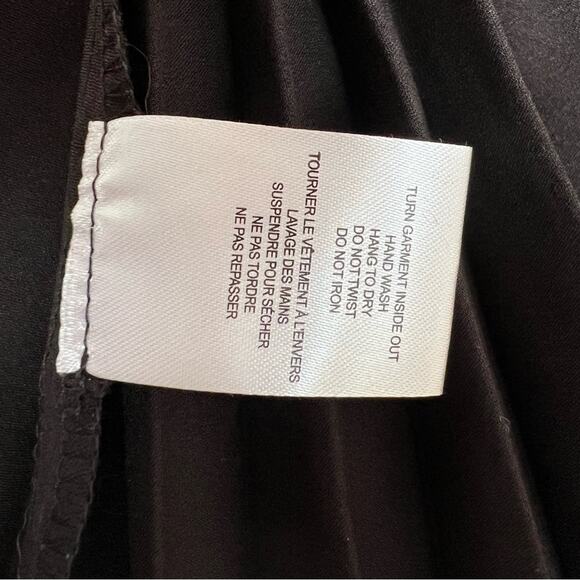 House Of Harlow 1960 Gunmetal Pleated Maxi Skirt - Picture 7 of 8